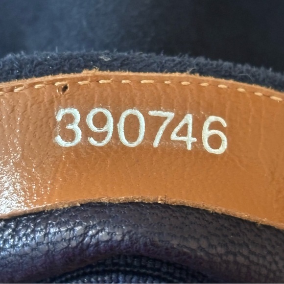 Aquatalia Revy‎ Navy Blue Suede Loafers Women’s Size 10 Smoking Driving Shoes - Picture 10 of 10